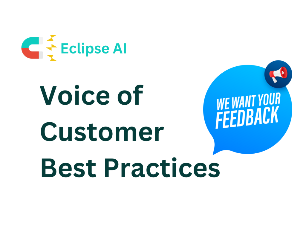 Voice of Customer Best Practices