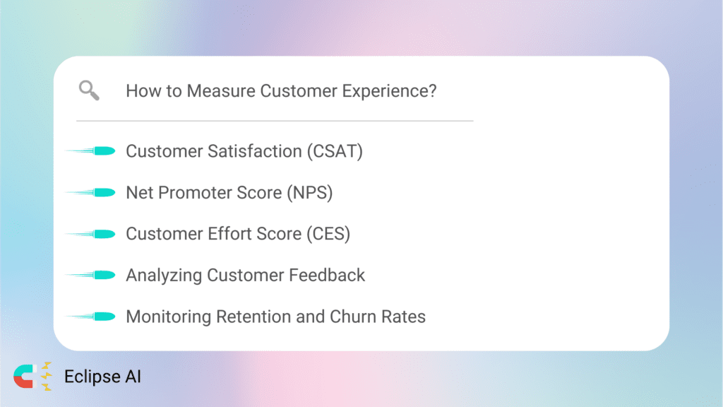 How to measure Customer Experience?